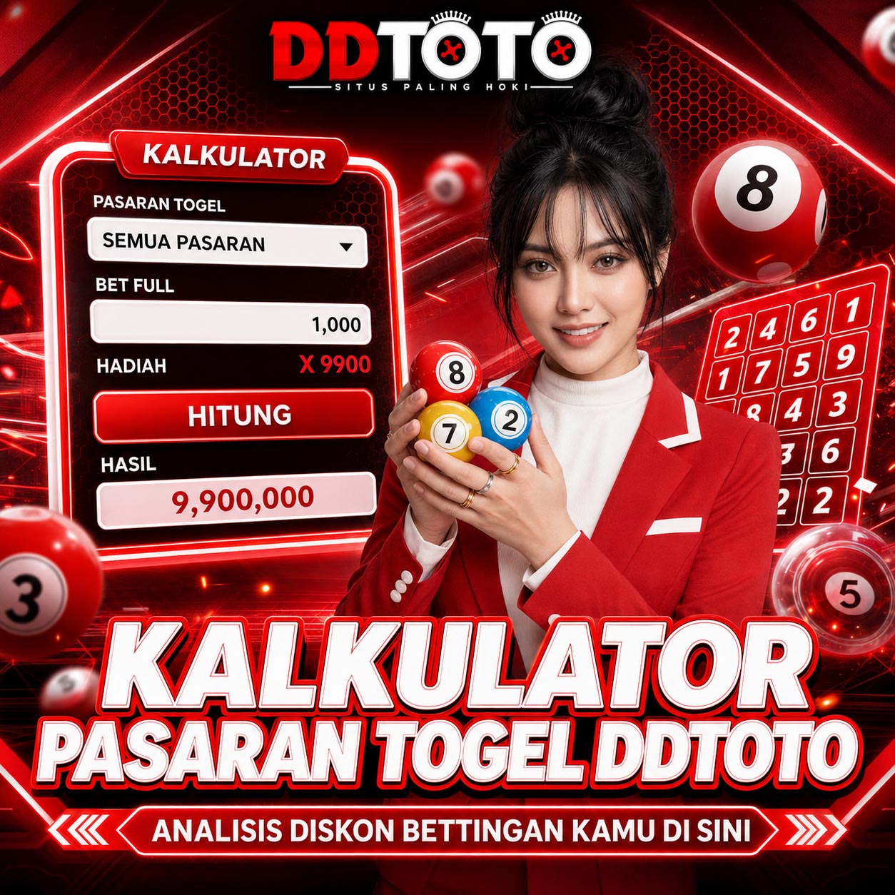 Diskon & Kalkulator Pasaran Togel
